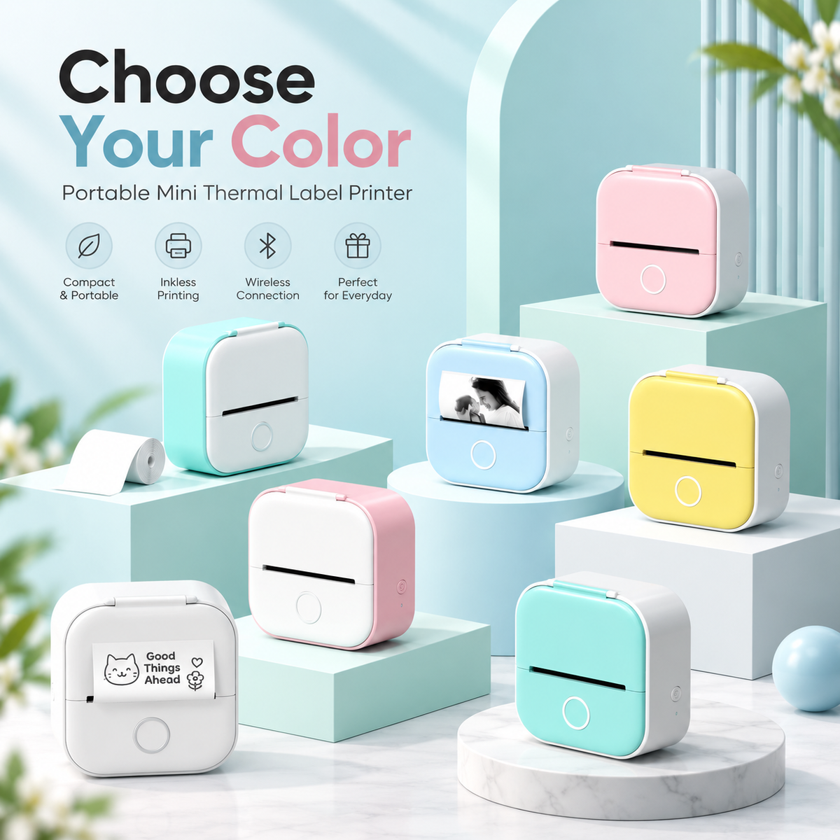 PrintPocket™ Mini Bluetooth Thermal Printer
