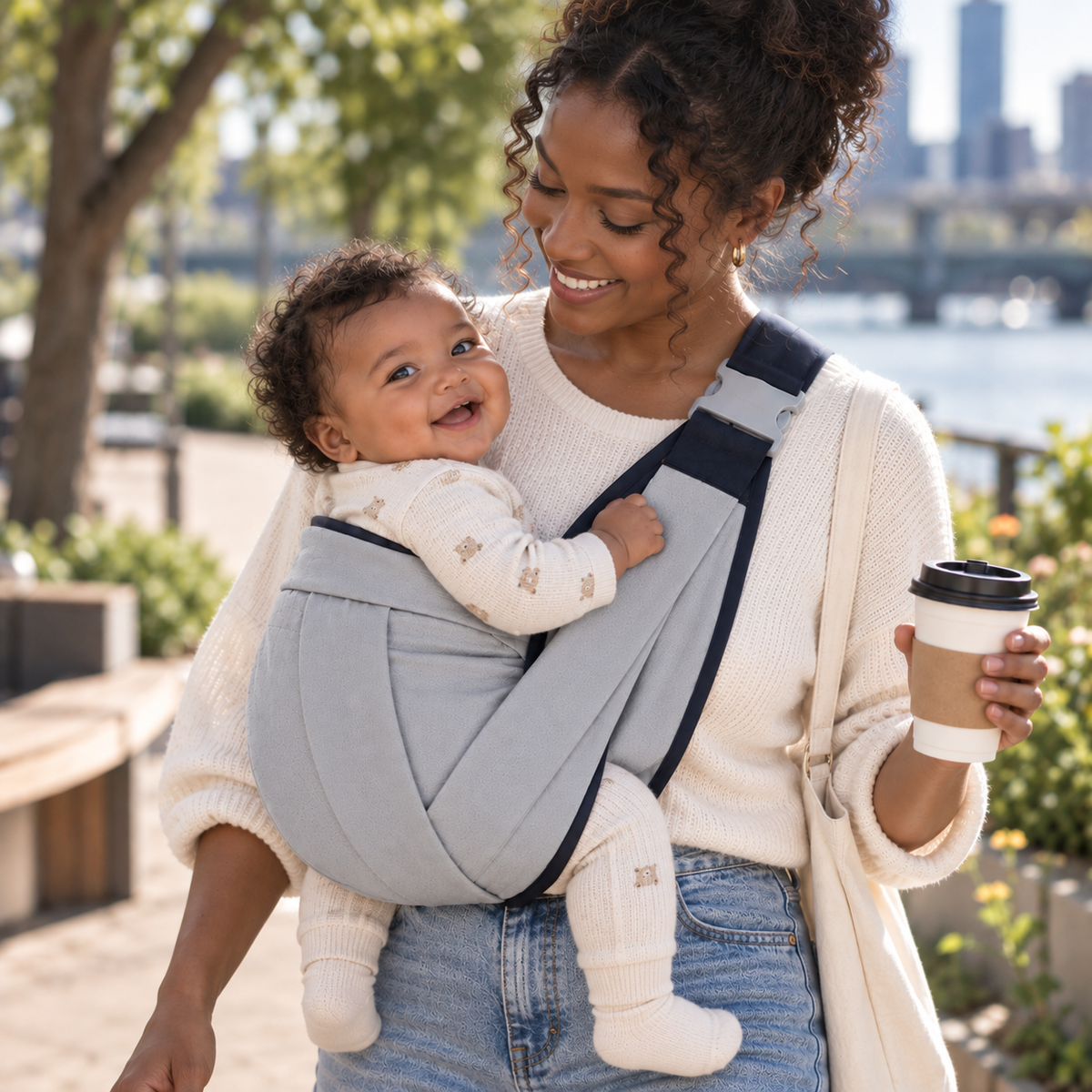 CuddleGo™ Hands-Free Baby Carrier